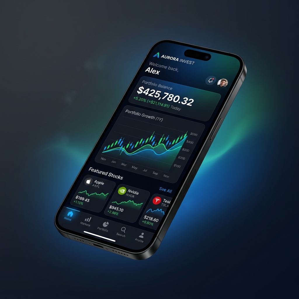 Fintech Investment Mobile App
